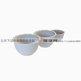 3D器皿模型