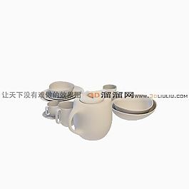3D器皿模型