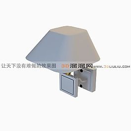 3D壁燈模型