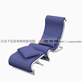 3D沙發(fā)躺椅模型