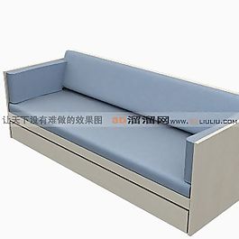 3D多人沙發(fā)模型