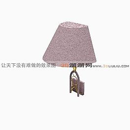 3D壁燈模型