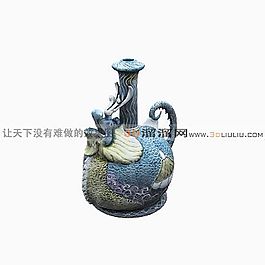 3D瓷器模型