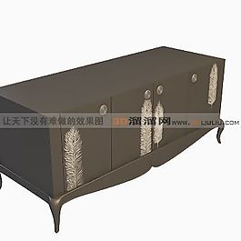 3D邊柜模型