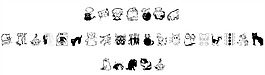 AEZ疯狂猫字体