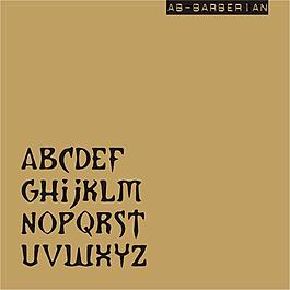 公司barberian字体