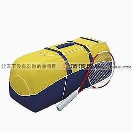 3D行李包模型