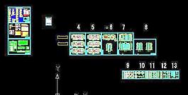 六層綜合辦公樓建筑施工圖