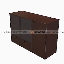 3D邊柜模型
