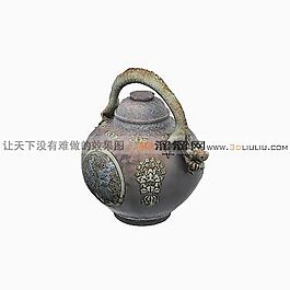 3D瓷器模型