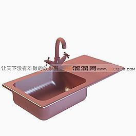 3D洗手盆模型