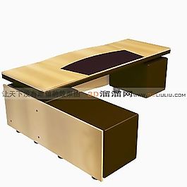 3D接待臺(tái)模型