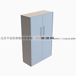 3D衣柜模型