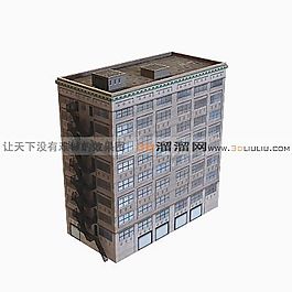 3D辦公樓模型