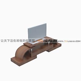 3D電視柜模型