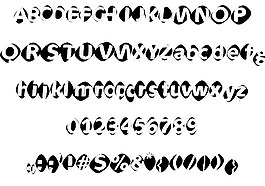 AIDA哎呀Xtra的字體