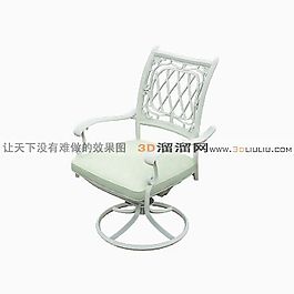 3D休閑椅模型