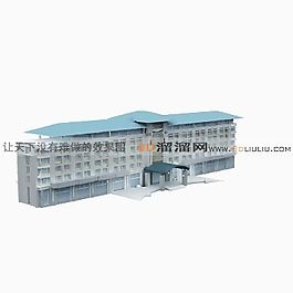 3D辦公樓模型