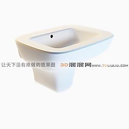 3D臺(tái)盆模型