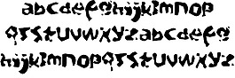 之后的字體