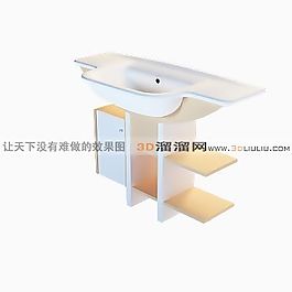 3D洗手臺模型
