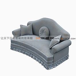 3D多人沙发模型