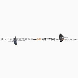 3D杠鈴模型