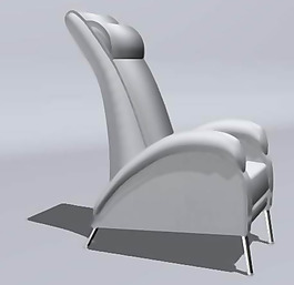 魏特曼，椅子，沙發(fā)，家具，模型