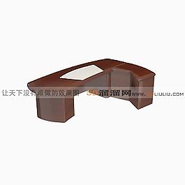3D辦公桌模型