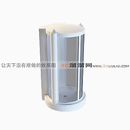 3D淋浴房模型