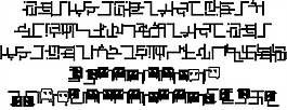 一個(gè)字體