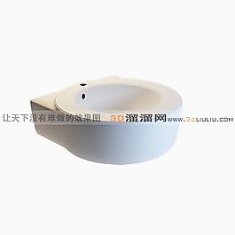 3D洗手盆模型
