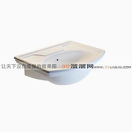 3D洗手盆模型