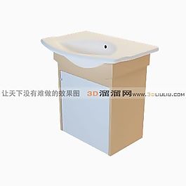 3D洗手臺模型
