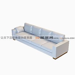 3D多人沙發(fā)模型