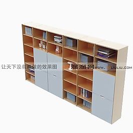 3D書架模型