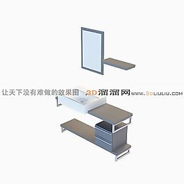 3D洗手臺模型