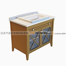 3D洗手臺(tái)模型