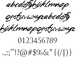 開(kāi)始瑜伽的字體
