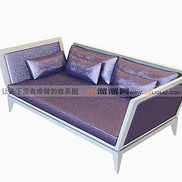 3D多人沙發(fā)模型