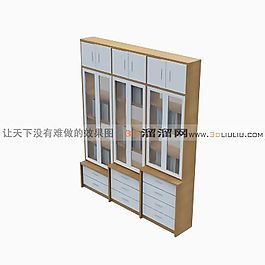 3D書柜模型
