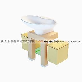 3D洗手臺模型