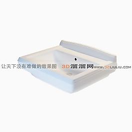 3D洗手盆模型
