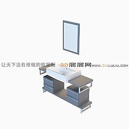 3D洗手臺模型