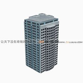 3D辦公樓模型