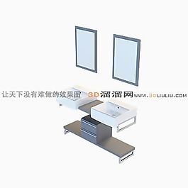 3D洗手臺模型