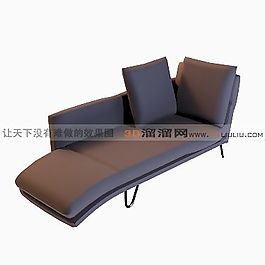 3D沙發(fā)躺椅模型
