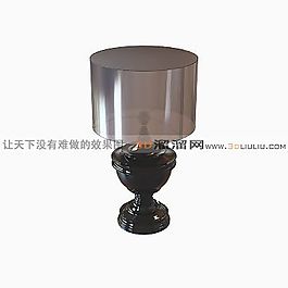 3D臺(tái)燈模型