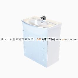3D洗手臺模型