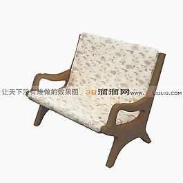 3D單人沙發(fā)模型